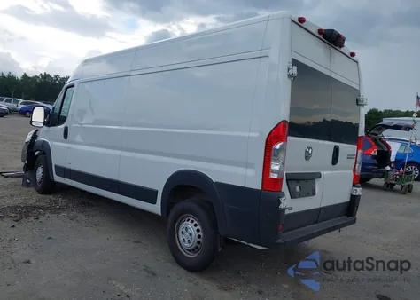 2025 Ram Promaster 3500 Tradesman High Roof 159 Wb W/Pass Seat из США, поврежденный, VIN 3C6MRVHG3SE529997